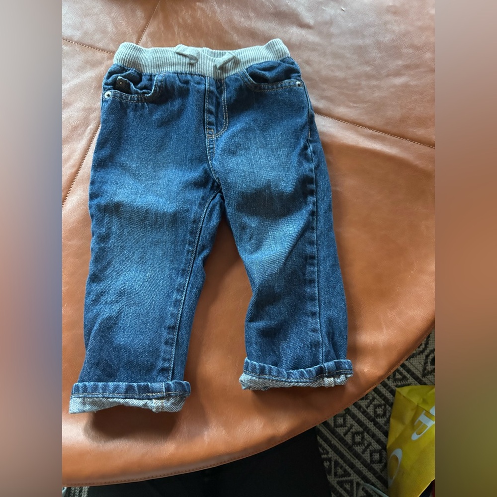 Place Blue Denim Kids Bottoms 24MO